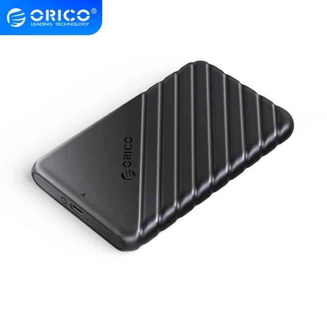 Кутия Orico 25PW1C HDD / SSD 2.5" (6.35 cm), USB Type-C Black