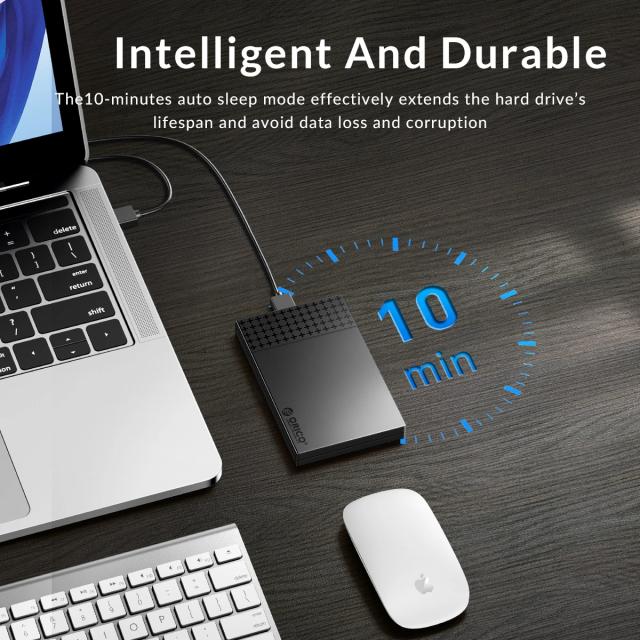 Кутия Orico HDD / SSD 2.5" (6.35 cm), USB3.0 Black