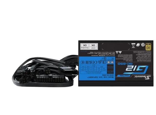Захранване SEASONIC G12 GC-750 V2, 850W, Active PFC, 80 PLUS GOLD
