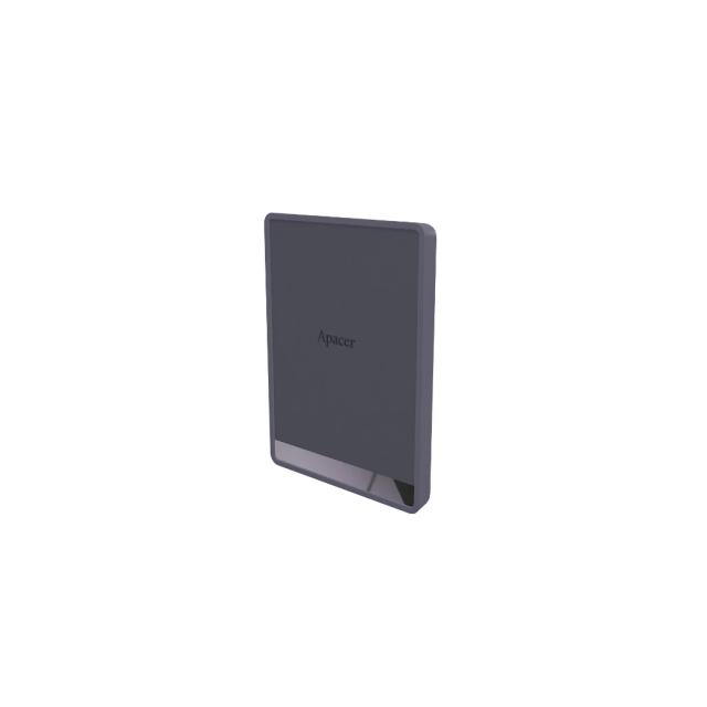 Външен диск Apacer Portable SSD AS724 512GB, USB-C 3.2 Gen 2/USB-A 3.2 Gen 1, Military-Grade, Grey