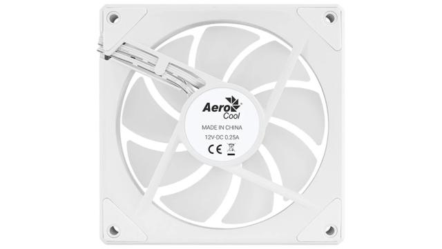Вентилатор AeroCool 120mm Phantom M-3, 3 pin/4 pin PWM - Infinity Mirror ARGB - White