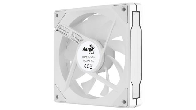 Вентилатор AeroCool 120mm Phantom M-3, 3 pin/4 pin PWM - Infinity Mirror ARGB - White
