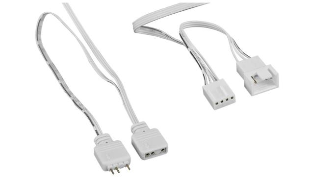Вентилатор AeroCool 120mm Phantom M-3, 3 pin/4 pin PWM - Infinity Mirror ARGB - White