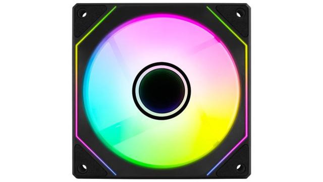 Вентилатор AeroCool 120mm Phantom M-3, 3 pin/4 pin PWM - Infinity Mirror ARGB - Black