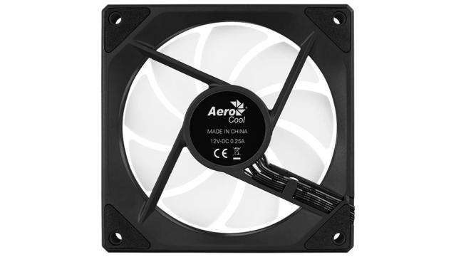 Вентилатор AeroCool 120mm Phantom M-3, 3 pin/4 pin PWM - Infinity Mirror ARGB - Black