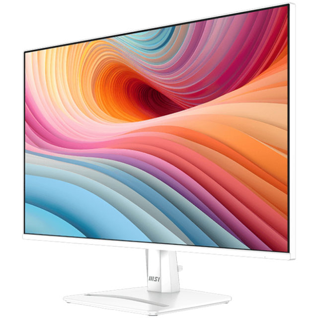 Монитор MSI PRO MP275W E2, 27" (68.58cm) FHD IPS Anti-glare, 120Hz, 1ms, 1500:1, 300cd/m2, Speakers, 1x DP, 1x HDMI, 1x D-Sub