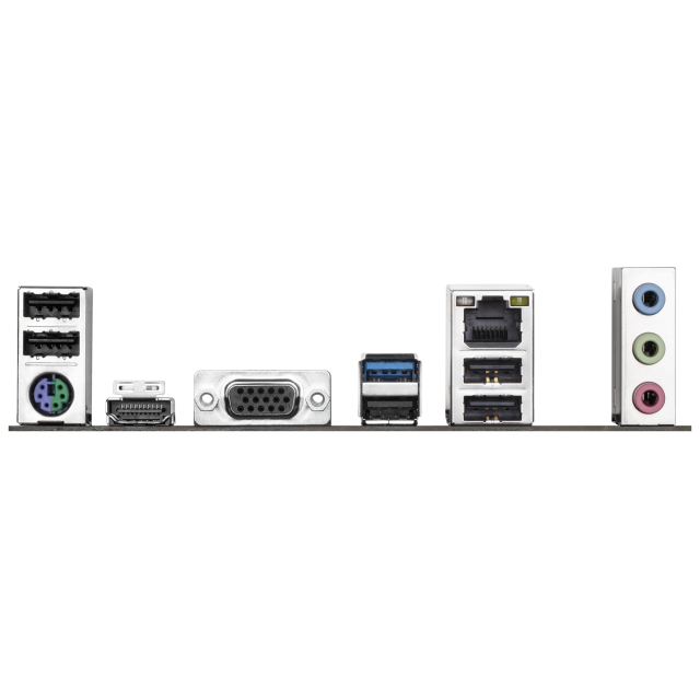 Дънна платка Gigabyte H810M H, LGA1851, 2x DDR5, 1x M.2 NVMe, 4x SATA 6Gb/s, VGA, HDMI, mATX 
