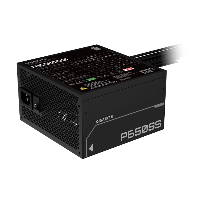 Захранване Gigabyte P650SS 650W, ATX 3.0, 80 PLUS Silver