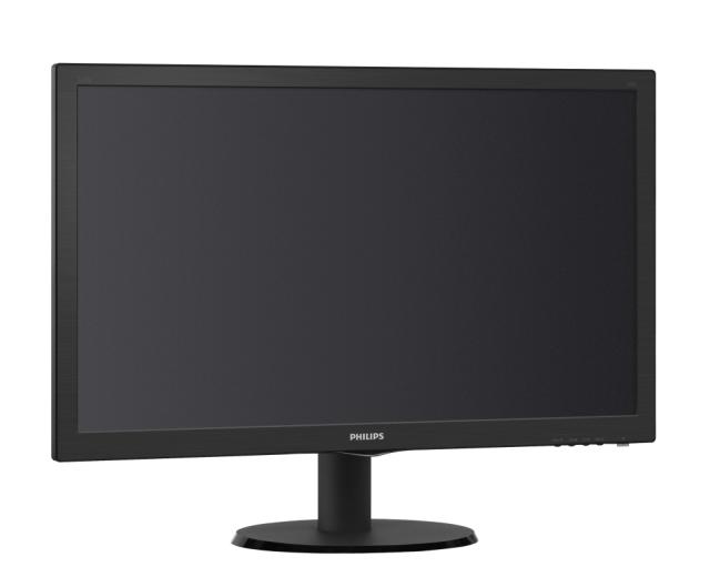 Монитор Philips 223V5LHSB2, 21.5" Wide TN LED, 5 ms, 10M:1 DCR, 200cd/m2, 1920x1080 FullHD, HDMI, Black