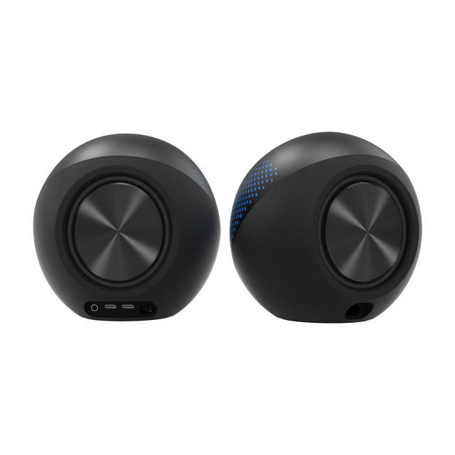 Тонколони Creative PEBBLE X 2.0,15W RMS, Bluetooth 5.3, 3.5 mm AUX input, USB Type-C