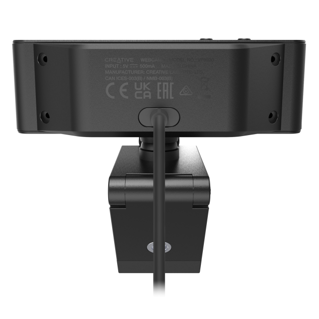Уеб камера Creative Live! Cam Sync 8.0 Megapixel UHD (3840 x 2160), 4K UHD Video, USB