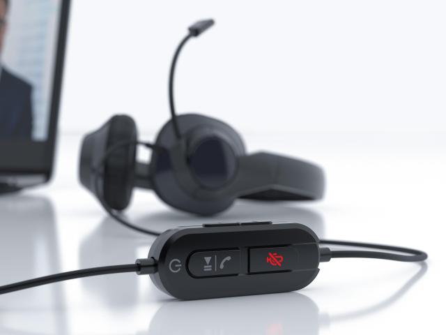 Слушалки с микрофон Creative HS-720 V2, 20 - 20 000Hz, USB 2.0
