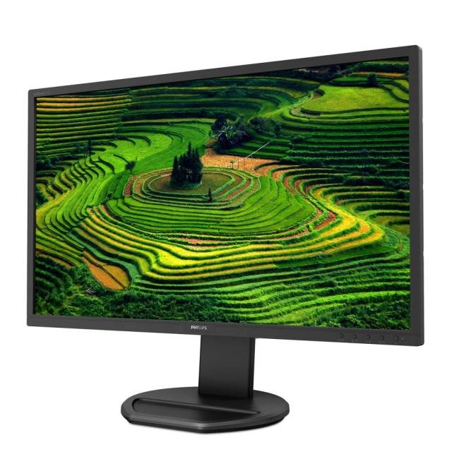 Монитор Philips 221B8LHEB, 21.5 Wide TN, LED 1ms, 1000:1, 20M:1 DCR, 250cd/m2, 1920x1080@60Hz, Tilt, Swivel, Heigh Adjust, Pivot, D-Sub, HDMI, Headphone Out ,Speakers, Black