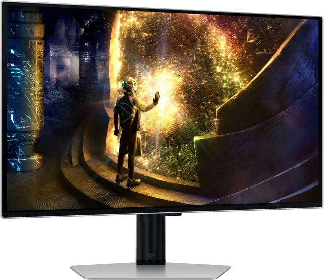 Монитор Samsung Odyssey OLED G6 G61SD LS-27DG610SU, 27" (68.58 cm) OLED панел, 240Hz, QHD, 0.03ms (GtG), 1 000 000:1, HDR10+, 250cd/m2, HDMI, DP, USB Hub