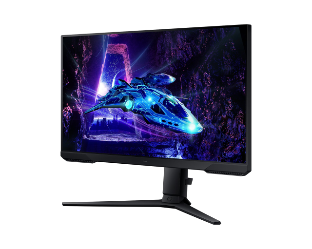 Монитор Samsung Odyssey G3 G30D LS-24DG300EU, 24" (60.96 cm) VA панел, 180Hz, Full HD, 1ms (MPRT), 3000:1, HDR10, 250cd/m2, DisplayPort, HDMI