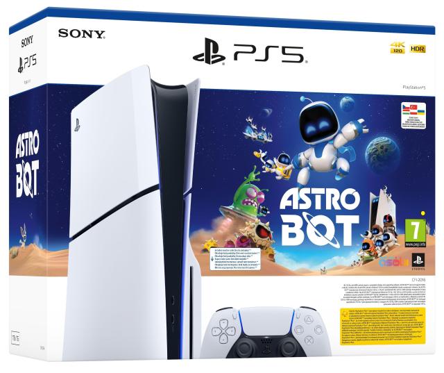 Конзола SONY PlayStation 5 (Slim) - Astro Bot Bundle