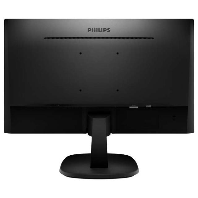 Монитор Philips 243V7QSB, 23.8" Ultra Narrow Wide IPS LED, 8 ms, 1000:1, 10M:1 DCR, 250 cd/m2, FHD 1920x1080@60Hz, Flicker-Free, Low Blue, D-Sub, DVI, Black