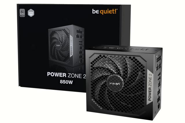 Захранване be quiet! POWER ZONE 2 850W, Active PFC, ATX 3.1, 80 PLUS PLATINUM