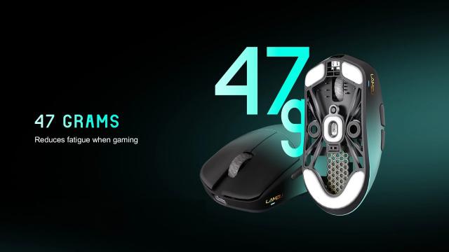 Mишка Lamzu MAYA X 8K Aimlabs Edition, Wireless, Оптична, 30 000 dpi