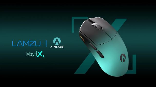 Mишка Lamzu MAYA X 8K Aimlabs Edition, Wireless, Оптична, 30 000 dpi