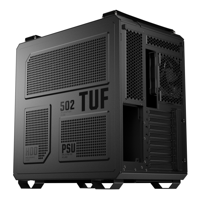 Кутия ASUS TUF Gaming GT502 Horizon ARGB Black Edition, Mid Tower, 3 x USB 3.2, 1 x USB Type-C, 1 x headphone / Microphone, ATX, Micro-ATX, Mini-ITX