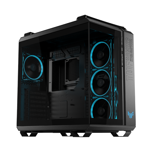 Кутия ASUS TUF Gaming GT502 Horizon ARGB Black Edition, Mid Tower, 3 x USB 3.2, 1 x USB Type-C, 1 x headphone / Microphone, ATX, Micro-ATX, Mini-ITX