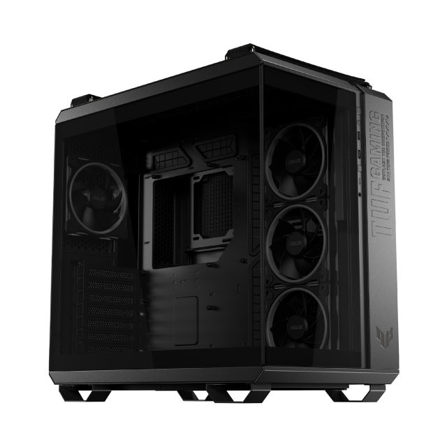 Кутия ASUS TUF Gaming GT502 Horizon ARGB Black Edition, Mid Tower, 3 x USB 3.2, 1 x USB Type-C, 1 x headphone / Microphone, ATX, Micro-ATX, Mini-ITX