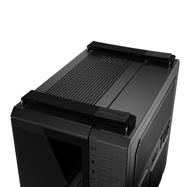 Кутия ASUS TUF Gaming GT502 Horizon ARGB Black Edition, Mid Tower, 3 x USB 3.2, 1 x USB Type-C, 1 x headphone / Microphone, ATX, Micro-ATX, Mini-ITX