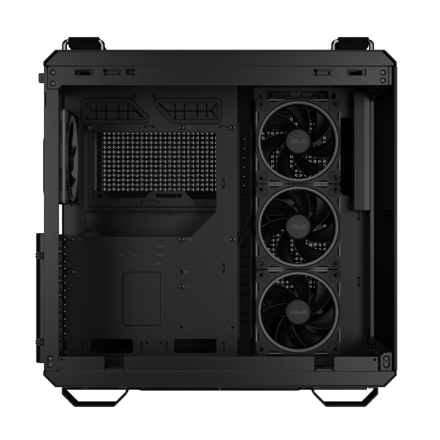 Кутия ASUS TUF Gaming GT502 Horizon ARGB Black Edition, Mid Tower, 3 x USB 3.2, 1 x USB Type-C, 1 x headphone / Microphone, ATX, Micro-ATX, Mini-ITX