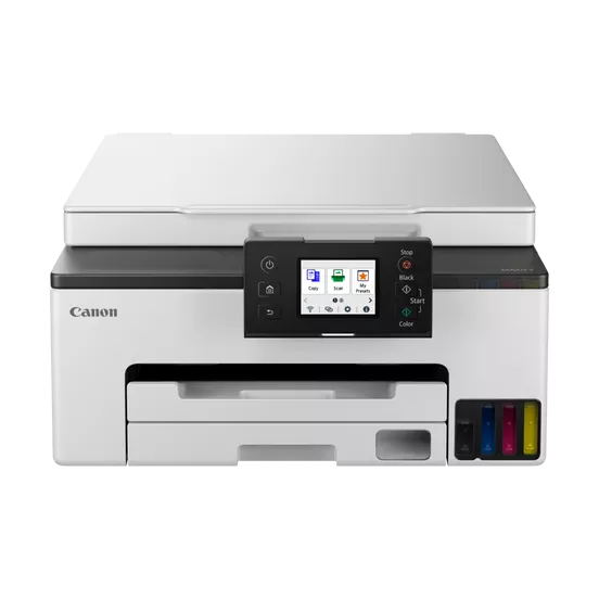 Мастилоструйно многофункционално устройство Canon MAXIFY GX1040 AIO, цветен, A4, принтер/копир/скенер, 600 x 1200dpi, 15/10 стр/мин., LAN, Wi-Fi, USB