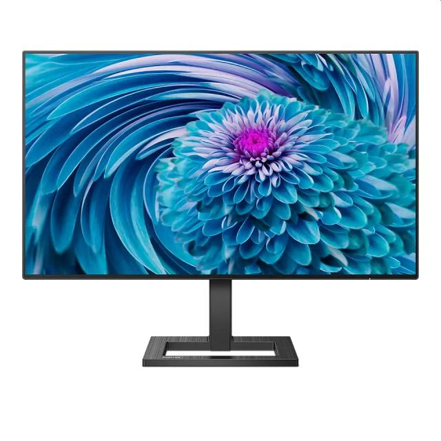 Монитор Philips 242E2FA, 23.8" IPS WLED, 1920x1080@75Hz, 4ms GTG/1ms MPRT, 300cd/m2, 1000:1, Mega Infinity DCR, Adaptive Sync, FlickerFree, Low Blue Mode, 3Wx2, Tilt, D-SUB, HDMI, DP
