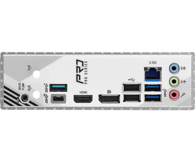 Дънна платка ASROCK B860M Pro RS, LGA1851, 4x DDR5, 3x M.2 NVMe, 4x SATA 6Gb/s, HDMI, DP, mATX 