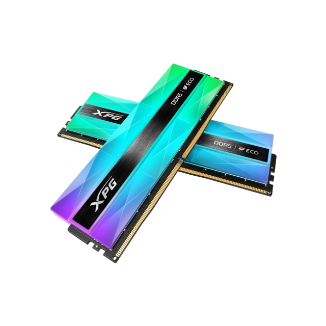 Памет ADATA XPG LANCER NEON RGB 32GB (2X16GB) DDR5 6000MHz, CL30, 1.35 V