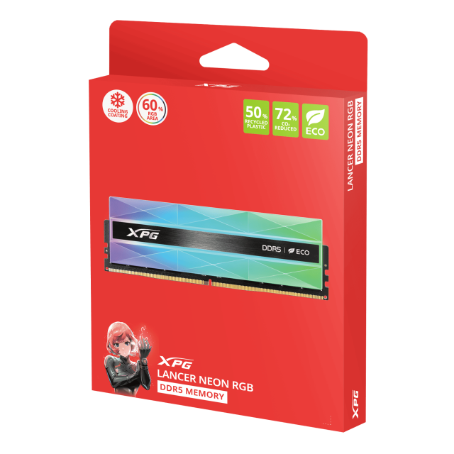 XPG DESKTOP 2X16GB DDR5 6800MHZ KIT HEAT_SINK RGB