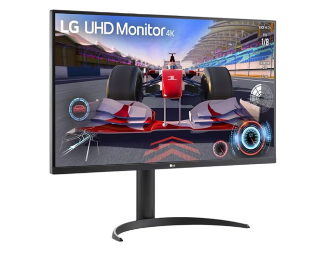 Монитор LG UltraFine 32UR550K-B, 31.5" (80.01cm) VA, 4K/UHD, 4ms (GtG), 3000 : 1, 250cd/m2, HDMI, DP