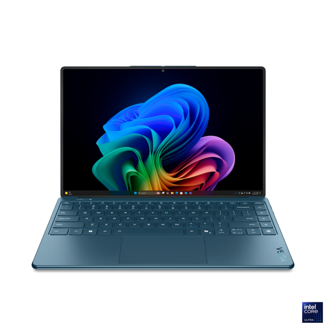 Лаптоп Lenovo Yoga Slim 9 14ILL10, Intel Core Ultra 7 258V 8C (2.2/4.8GHz, 12MB Cache), 14.0" (35.56 cm) WQUXGA OLED, Touch Screen, Intel Arc 140V, 32GB LPDDR5X, 1TB M.2 NVMe SSD, Windows 11 Hom