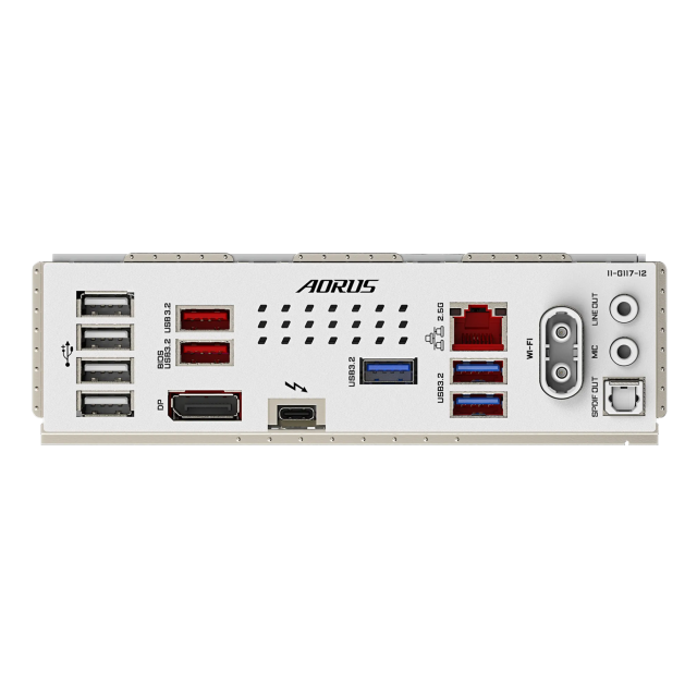 Дънна платка GIGABYTE Z890 AORUS ELITE WIFI7 ICE, LGA1851, 4x DDR5, PCIe 5.0, 4x M.2 NVMe, 4x SATA 6Gb/s, Wi-Fi 7, BLUETOOTH 5.4, DP, ATX