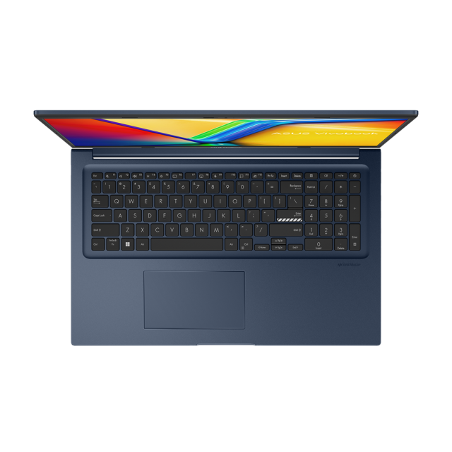 Лаптоп ASUS Vivobook 17 X1704VA-AU531, Intel Core i5-1334U 10C (3.40/4.6GHz, 12MB Cache), 17.3" (43.94 cm) FHD IPS, 16GB DDR4, 512GB SSD M.2 NVMe, Free DOS