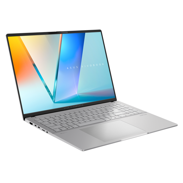 Лаптоп ASUS Vivobook S 16 OLED M5606KA-RI080W, AMD Ryzen AI 7 350 (2.0/5.0GHz, 16MB Cache), 16.0" (40.64 cm) 3K OLED 120Hz, AMD Radeon 860M, 24GB LPDDR5X, 1TB SSD, Windows 11 Home
