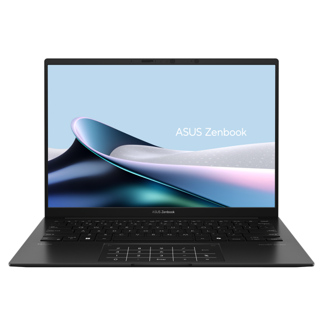 Лаптоп ASUS Zenbook 14 UM3406KA-PP102W, AMD Ryzen AI 7 350 8C (2.0/5.0GHz, 16MB Cache), 14.0" (35.56 cm) 2.8K OLED, 120Hz, AMD Radeon 860M, 32GB LPDDR5X, 1TB SSD, Windows 11 Home