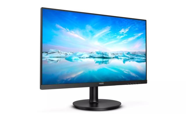 Монитор Philips 271V8LA, 27" VA WLED, 1920x1080@75Hz, 4 ms GTG, 250 cd/m2, 3000:1, Mega Infinity DCR, Adaptive Sync, FlickerFree, Low Blue Mode, 2Wx2, Tilt, D-SUB, HDMI