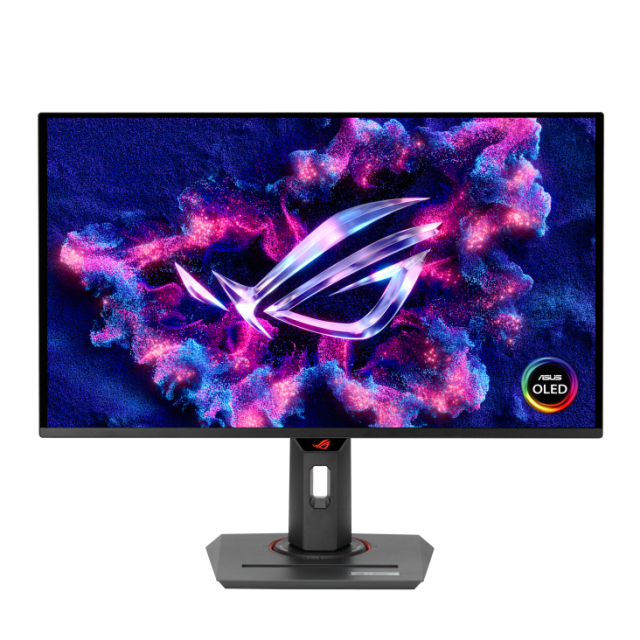 Монитор ASUS ROG Strix XG27UCDMG, 26.5" (67.31 cm) 4K QD-OLED, 240Hz, 0.3ms, 1 000:1, 450cd/㎡, HDMi, DP, USB Hub