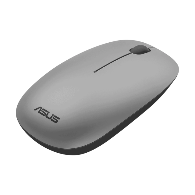 Комплект клавиатура и мишка Asus W5000, Wireless, оптична мишка (800-1600 dpi), сива