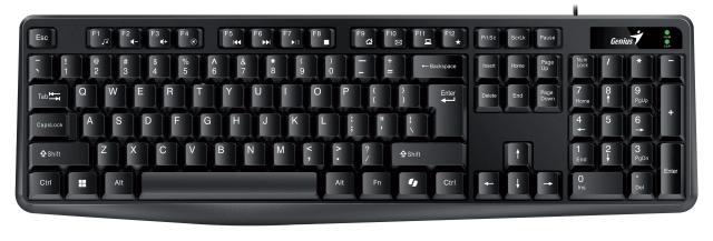 Клавиатура Genius Smart Keyboard KB-117 Black - AI, BG Layout, USB