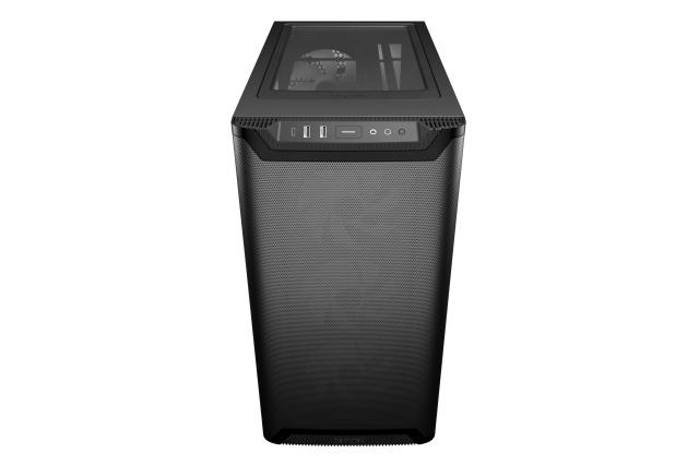 Кутия be quiet! Pure Base 501 LX Black, Middle Tower, 1x USB 3.2 Type-C, 2x USB 3.2 Type-A, 1x HD Audio, Mini-ITX / mATX / ATX, черен