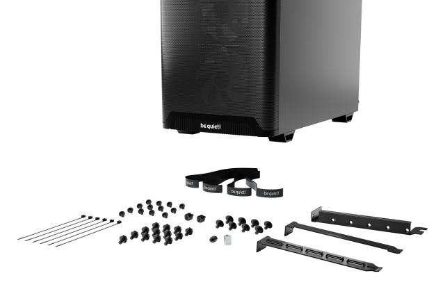 Кутия be quiet! Pure Base 501 LX Black, Middle Tower, 1x USB 3.2 Type-C, 2x USB 3.2 Type-A, 1x HD Audio, Mini-ITX / mATX / ATX, черен