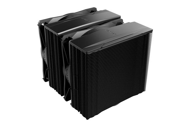 Охладител за процесор be quiet!, Pure Rock Pro 3 LX Black - Dual-Tower, 3 pin/4-Pin PWM, LGA1851/LGA1700/АМ4/AM5
