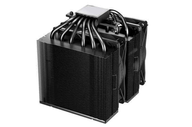 Охладител за процесор be quiet!, Pure Rock Pro 3 LX Black - Dual-Tower, 3 pin/4-Pin PWM, LGA1851/LGA1700/АМ4/AM5