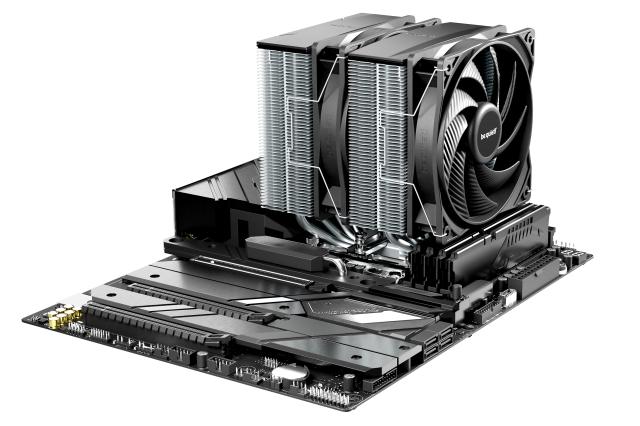 Охладител за процесор be quiet!, Pure Rock Pro 3 - Dual-Tower, 4-Pin PWM, LGA1851/LGA1700/АМ4/AM5