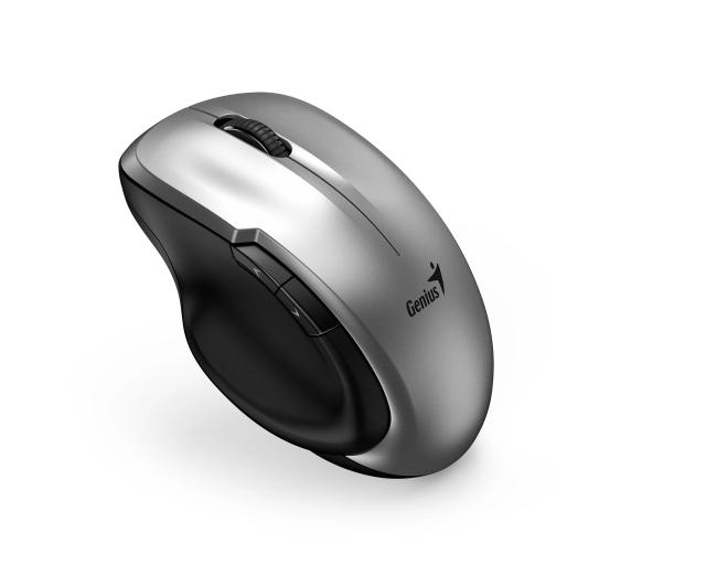 Мишка Genius Ergo 8200S, Wireless Silent, оптична (1200 dpi), Silver